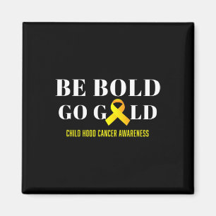 Íman Seja Dourado e frito Consciência do Cancer de infâ