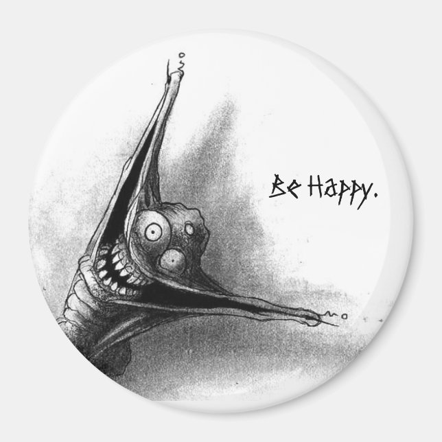 Íman Seja feliz (Frente)