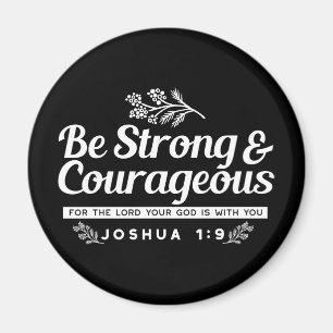 Íman Seja Forte e Corajoso – Josué 1:9 Versículo Bíblic