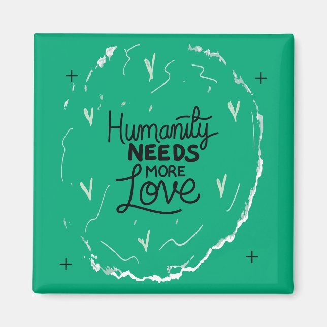 Íman Seja gentil com o Design do Lembrete (Frente)