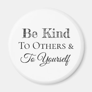 Íman Seja gentil com os outros e consigo mesmo