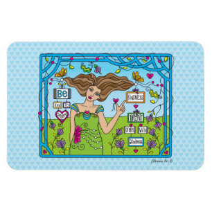 Íman Seja gentil com Outros_Íman flexível 6" x 4"