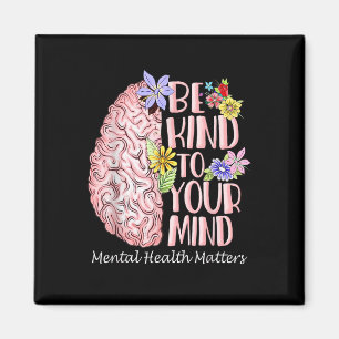 Íman Seja gentil Com Sua Mente Saúde Mental Como Um Gif