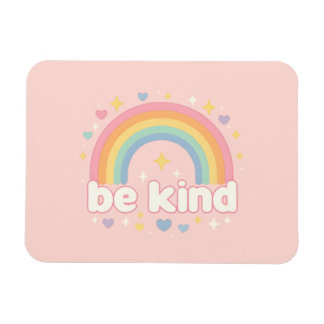 Íman Seja Gentil – Positividade Arco-íris Pastel