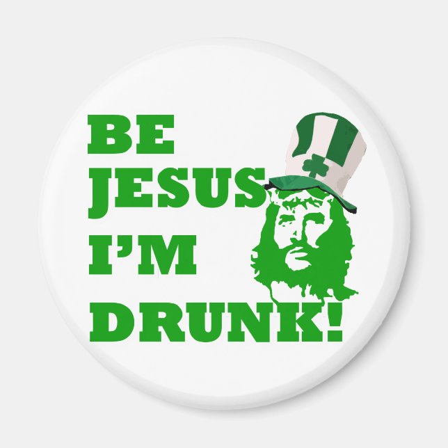 Íman Seja Jesus eu sou bebado (Frente)