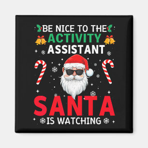 Íman Seja Legal Com a Atividade que o Papai Noel Está A
