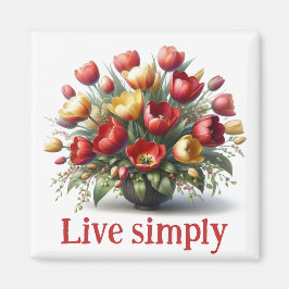 Íman Seja magneta floral