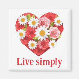 Íman Seja magneta floral