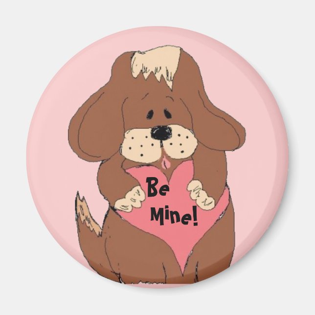 Íman Seja meu! - Puppy Magnet (Frente)