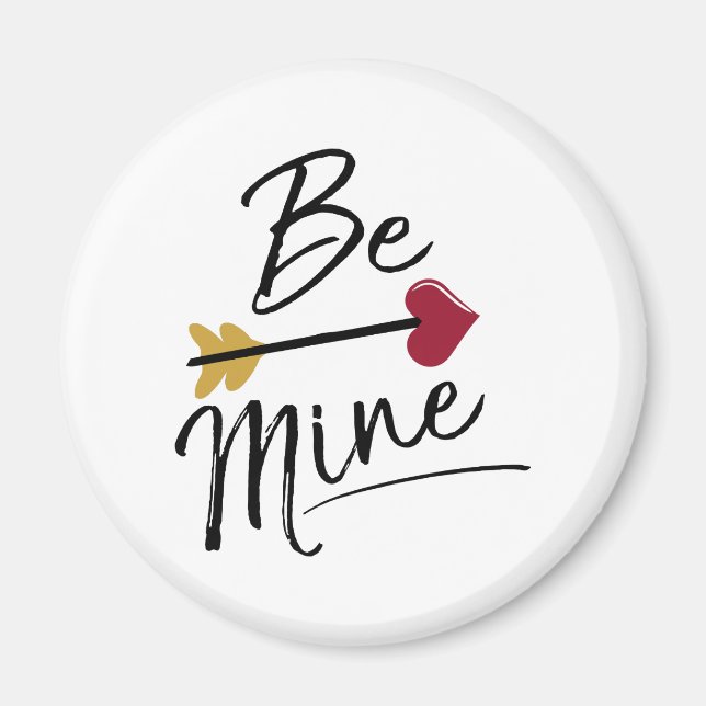 Íman Seja minha Lindos Valentines (Frente)