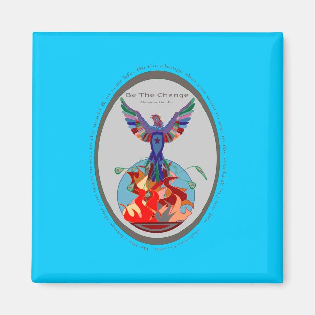 Íman Seja O Magneta De Alteração (Frente)