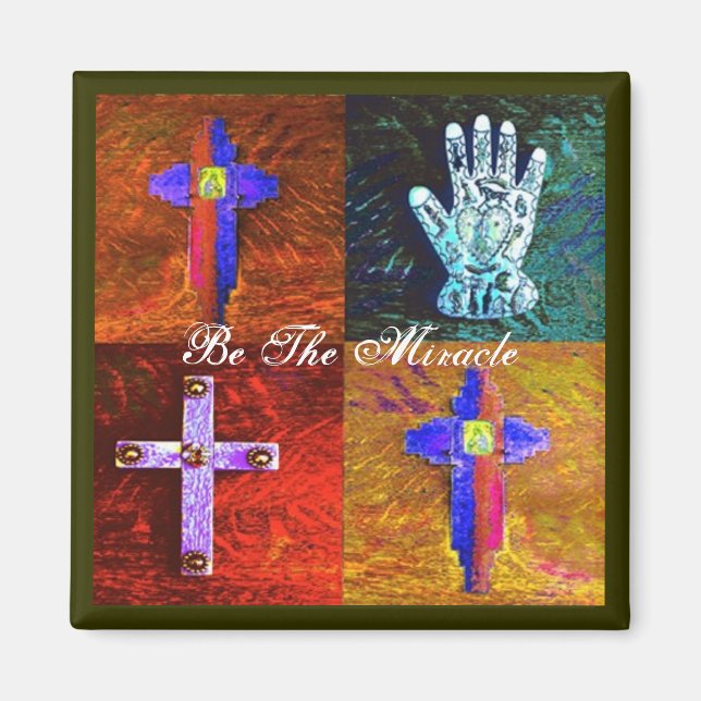 Íman "Seja o milagre" (Frente)