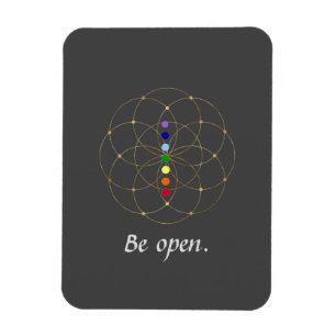 Íman Seja Open Chakra & Seeds of Life