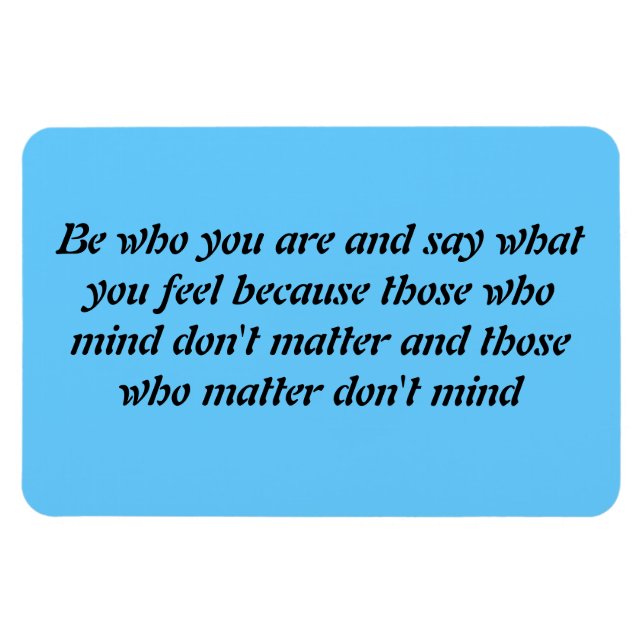 Íman Seja quem você é (Horizontal)