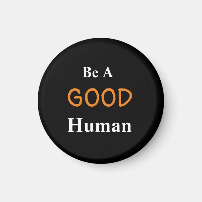 Íman Seja um bom ímã humano (Frente)