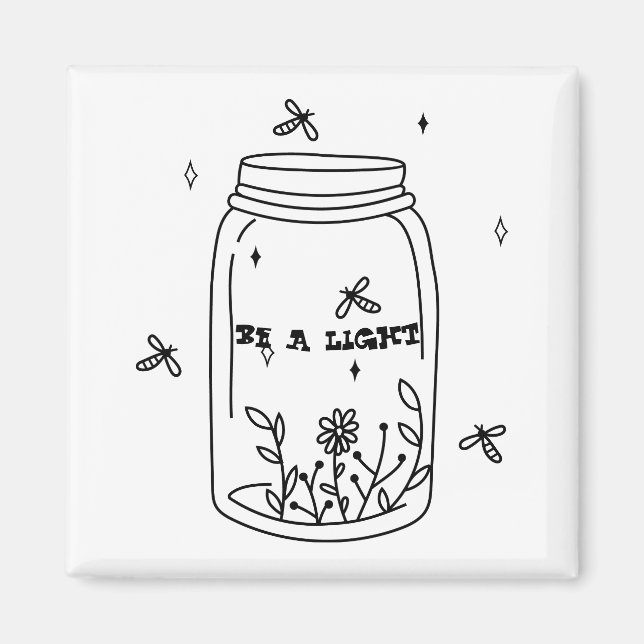 Íman Seja um ímã leve (Frente)