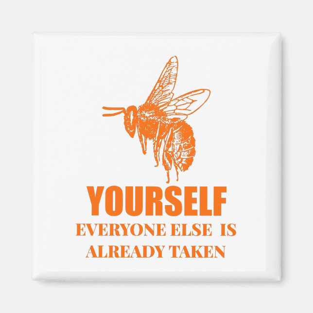 Íman Seja você mesmo (Frente)