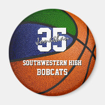 seleção de esporte azul verde colore presentes bas