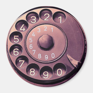 Íman Seletor de telefone retro