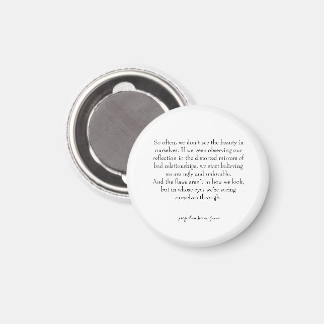 Íman self-love quote  (Front/Back)