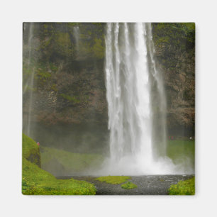 Íman Seljalandsfoss Waterfall Islândia Magnet