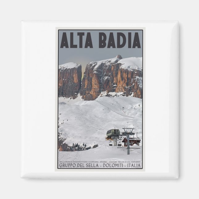 Íman Sella Ronda - Alta Badia (Frente)