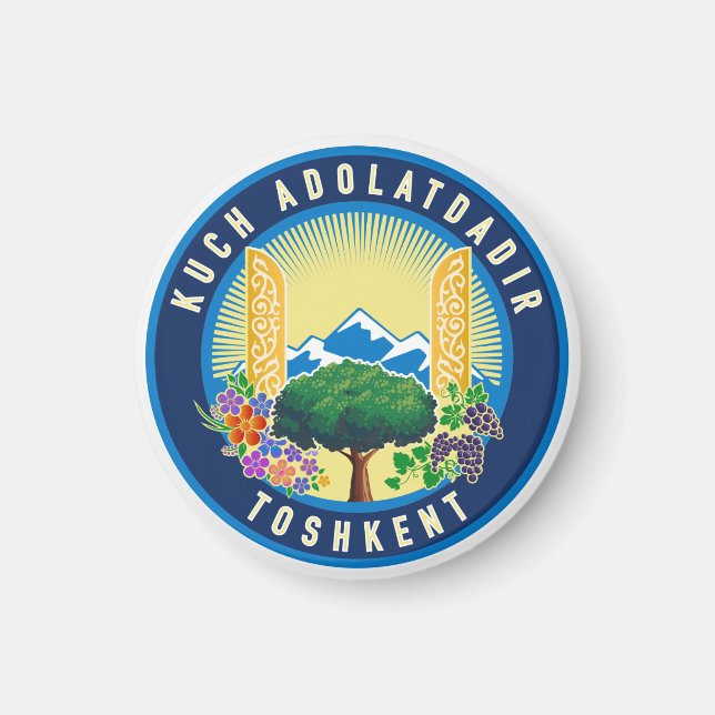Íman Selo da cidade de Tashkent, Uzbequistão (Frente)