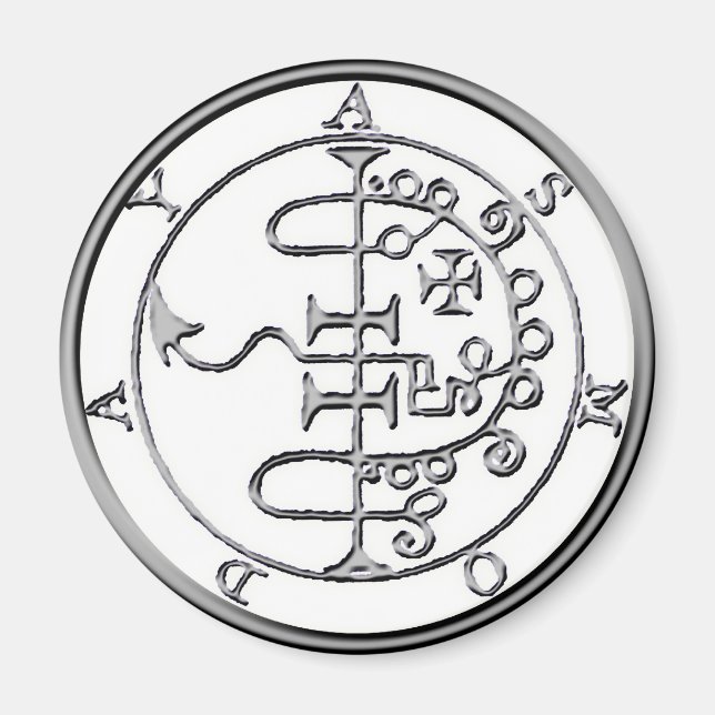 Íman Selo de Asmoday Asmodeus (Frente)