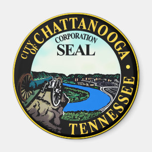 Íman Selo de Chattanooga, Tennessee Magnet