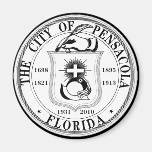 Íman Selo de Pensacola, Flórida Magnet