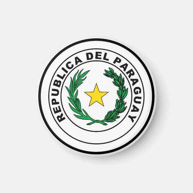 Íman Selo do Paraguai (Frente)