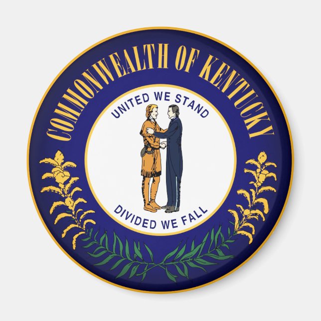 Íman Selo Estatal de Kentucky (Frente)