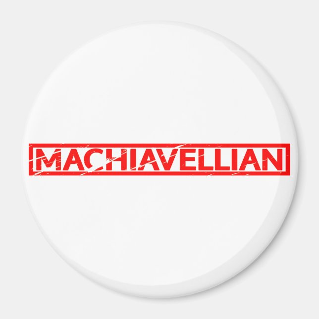 Íman Selo Maquiavélico (Frente)