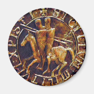 Íman Selo medieval dos cavaleiros Templar