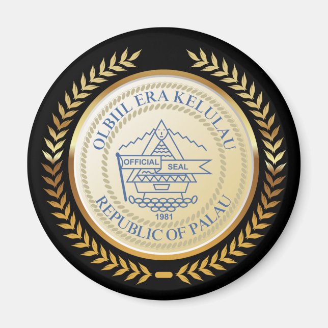 Íman Selo Oficial de Palau (Frente)