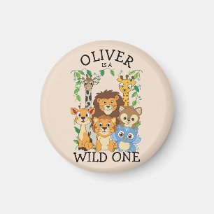 Íman Selva Uma Selva Safari Bebê primeiro aniversario C