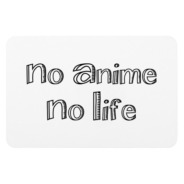 Íman sem anime sem vida (Horizontal)