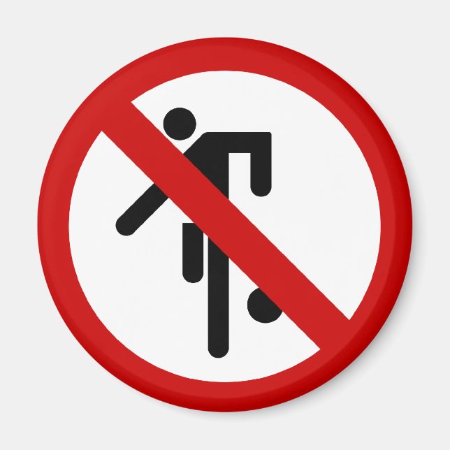 Íman SEM Ball Games ⚠ Tailandês Park Sinal ⚠ (Frente)