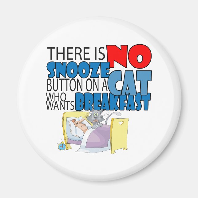 Íman Sem Cama de Gato Snooze (Frente)