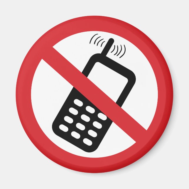 Íman Sem Celulares (Frente)