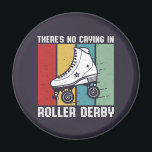 Íman Sem Choro Em Roller Derby Funny Rollerskings<br><div class="desc">design de patinação legal para aqueles que adoram rodear skate, dançar e fazer truques no skate. Legal mercadoria retrógrada com design de aflição, retrógrada, para skater de rolo livre e jogador de derby de rolo. Perfeito para garotas que jogam no time de derby roller. presente de Natal e excelente para...</div>
