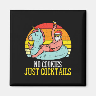 Íman Sem Cookies Papais noeis No Verão No Natal Em Julh