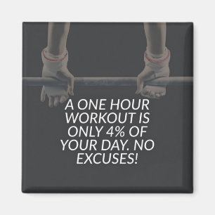 Íman Sem desculpas - Motivação de exercício