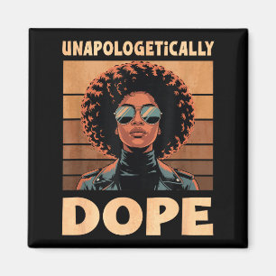 Íman Sem desculpas Mulher Afro Vintage 70s