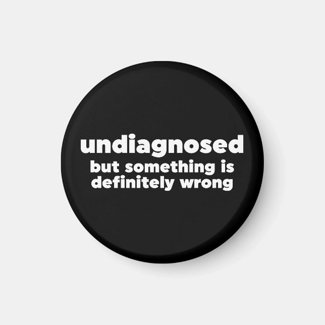 Íman Sem Diagnóstico, Mas Algo Está Definitivamente Err (Frente)