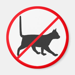 Íman Sem Entrada Para Gatos!