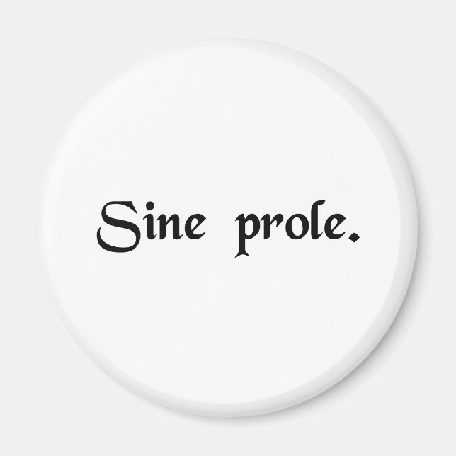 Íman Sem filhos. (Frente)