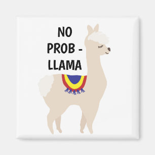 Íman Sem Ilustração Básica de Llama