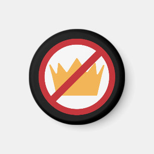 Íman SEM KINGS! Preto Anti-Trump Pro-Democracia