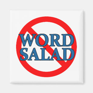 Íman Sem Magneta de Salada de Palavra